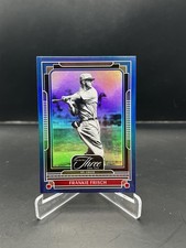 2025 Panini Three and Two - Frankie Frisch, Frankie Frisch #31 Navy Blue /25