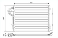 Valeo Kondensator Klimaanlage 822629 Aluminium FüR Hyundai I10 2 BA IA LPG