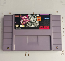 Working Jaleco King Arthur's World SNES Cartridge NTSC-U/C