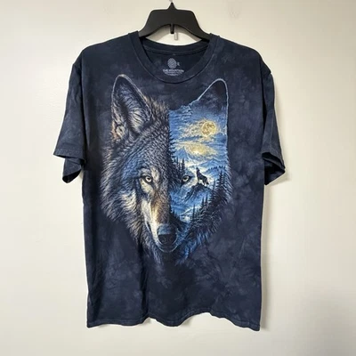 Camiseta The Mountain Wolf Spiritscape Talla XL Manga Corta Algodón NUEVA - Imagen 1 de 4