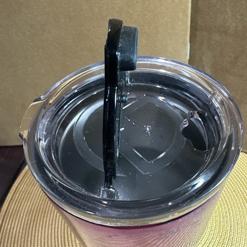 Karneval Mehrfarbig 20oz Edelstahl Flip Strohhalm Becher - Bild 3 von 6