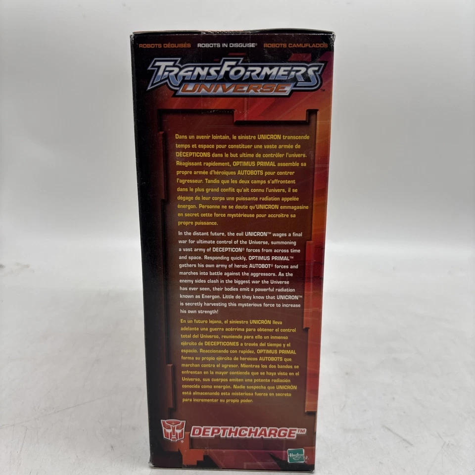 Transformers Universe 2003 Depth Charge Sealed - NEW - Image 4 of 4
