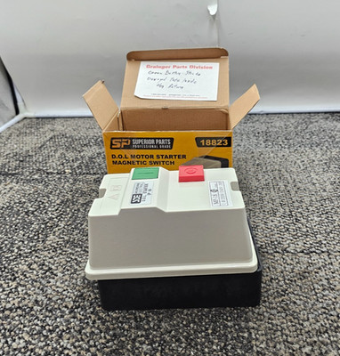 Superior Electric 18823 Magnetic Switch 1-Phase 50HZ @ 240V-60HZ @ 220V 3-HP
