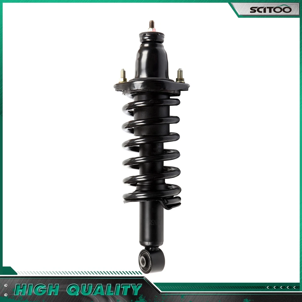 For Honda Civic 2003-2005 Front Rear Complete Strut Shocks Absorber w/ Springs - Image 2 of 4