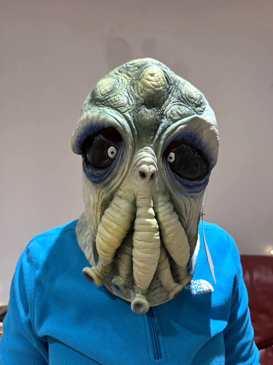 Alien Full Overhead Rubber Mask Adult Unisex Grey Full Mask MPN BMA027