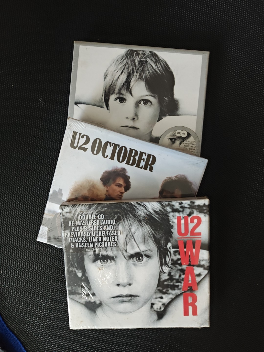 U2 - 3 RARE CD's BUNDLE (Boy, October & War