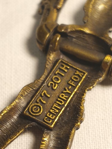 Star Wars Vintage 1977 20th Century Fox C3PO Charm Pendant Robot Necklace - Picture 14 of 20