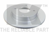 NK 312543 2X Bremsscheiben Beschichtet Coated 2 Stk Scheibenbremse Brake Disc
