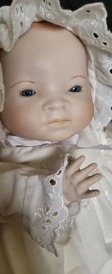 Rare Grâce Putman bébé biscuit 1922 nouveau né baptême poupon no reborn artiste - Photo 4/4