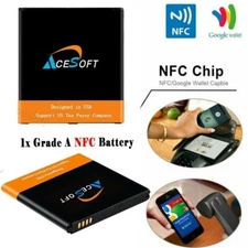 AceSoft 4600mAh NFC Battery for Samsung Galaxy Grand Prime SM-G530T T-Mobile USA