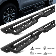 BXQ-C Drop Down steps For 2019-2025 Dodge Ram 1500 Crew Cab Running Boards BLK