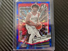 🔥Shaedon Sharpe: 2023-24 Donruss (Blue Laser Holo /49) *SSP*🔥