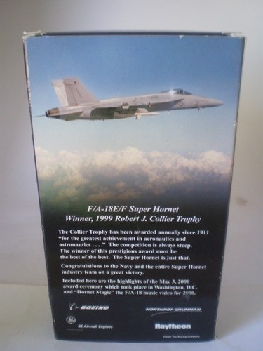 THE 1999 COLLIER AWARD - F/A-18E/F SUPER HORNET VHS - Picture 2 of 4
