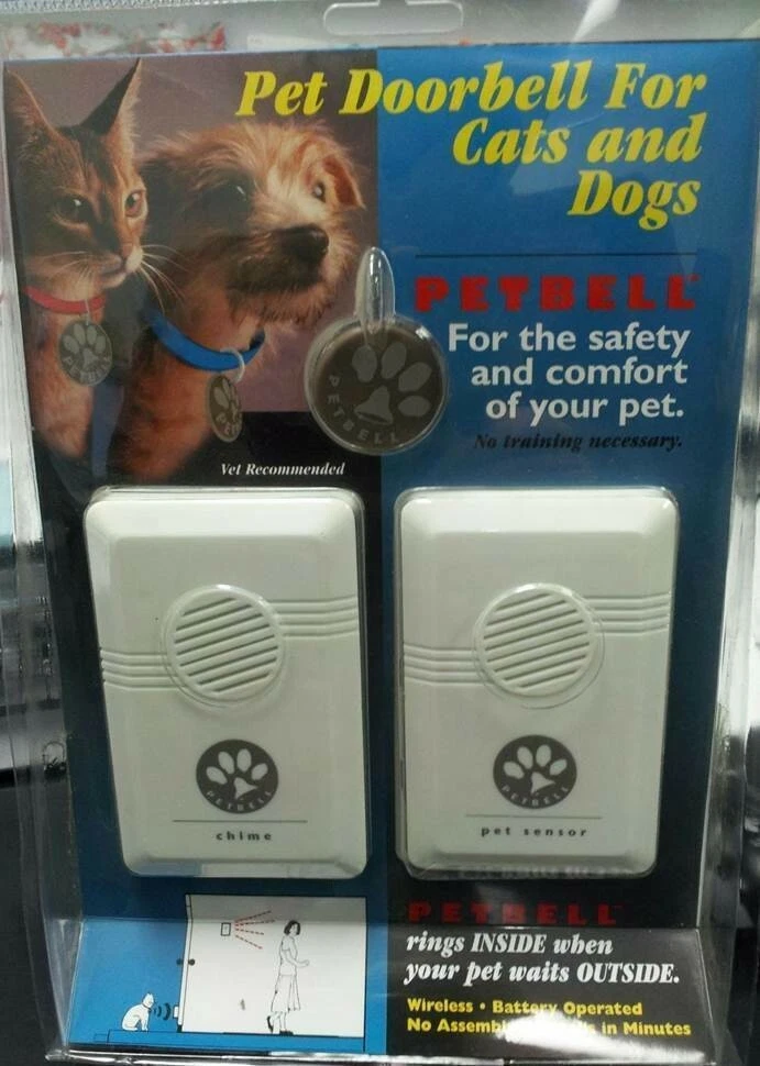 PETBELL A Wireless Doorbell System for Dogs Cats eBay