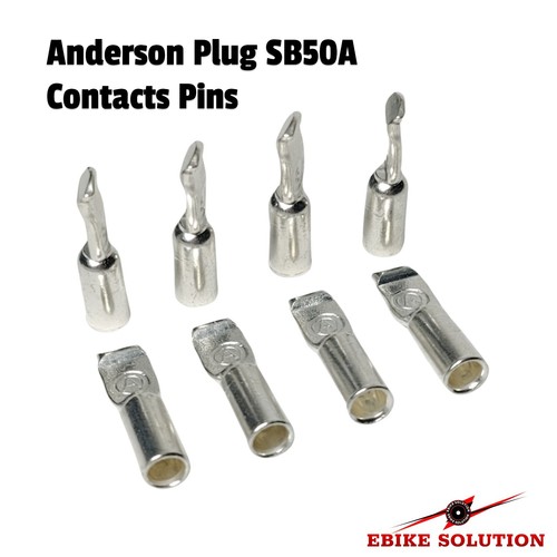 Anderson 50a Plug Contacts Pins Lugs Terminals For Connectors 612AWG SB50A eBay