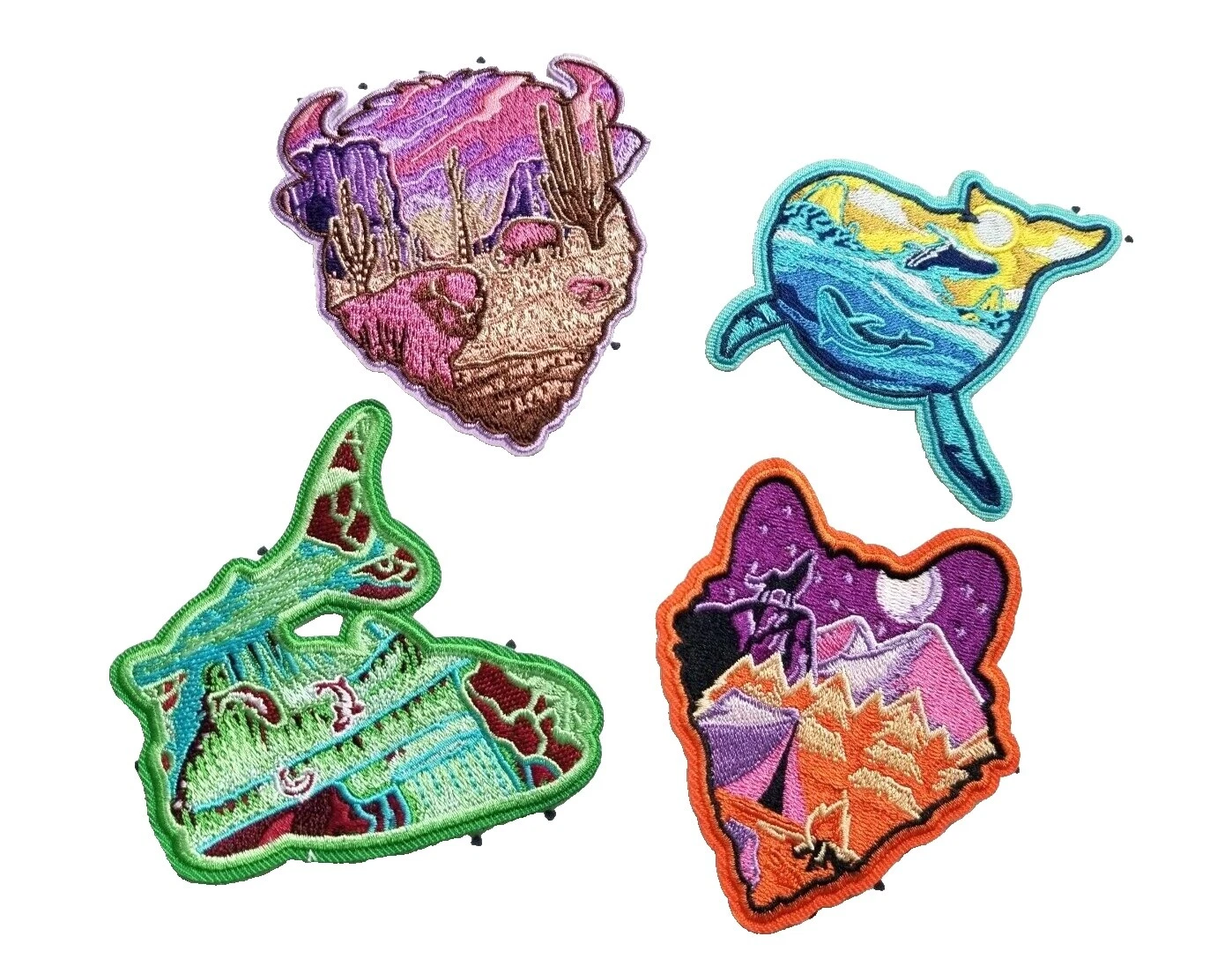 Apparel-Jeans/Pants Mixed Lot Iron - On Sewing Patches