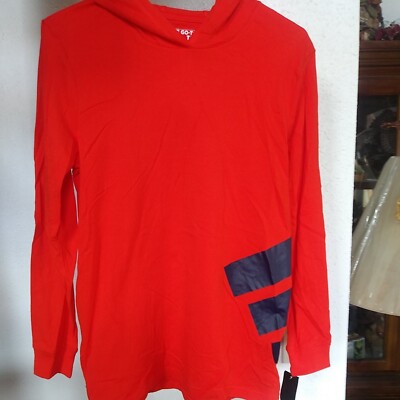 Adidas the Go-To Tee Orange Size Large (14 -16) Pullover Hoodie