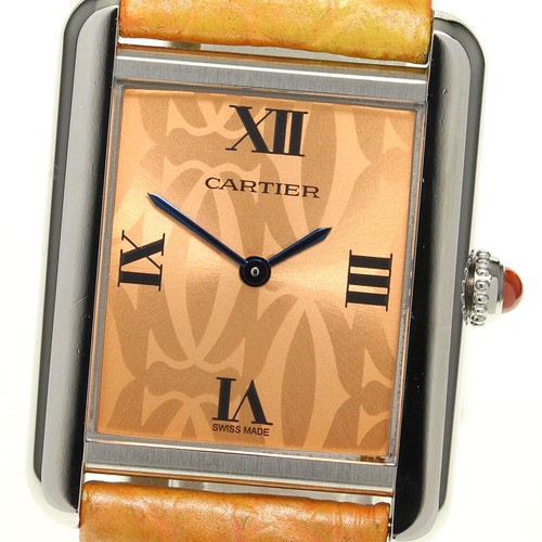 CARTIER Tank solo SM W1019455 Orange 