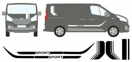 Matte Car Exterior Styling Stripes