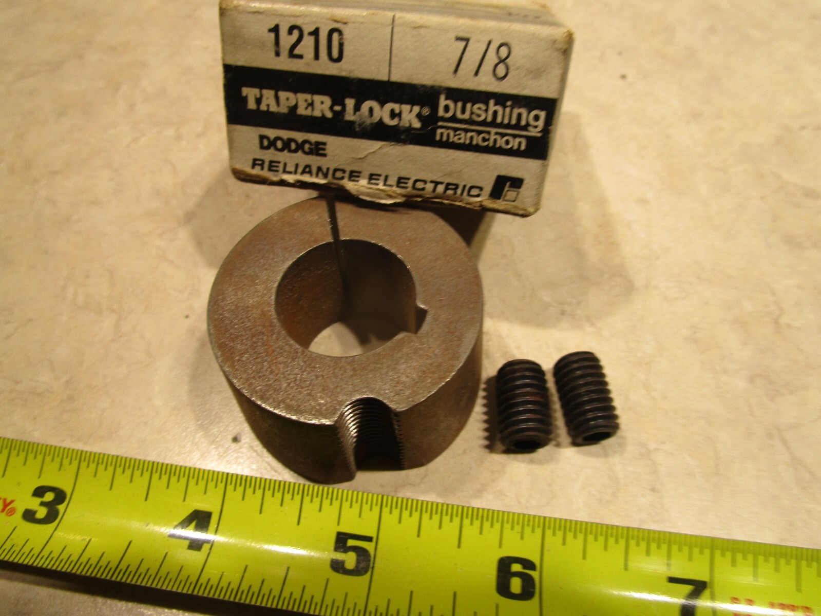 Bague D'adaptation DODGE Taper Lock 1210 X 1-3/16" - Référence 117156, Pour Transmission