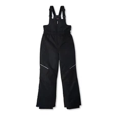 Swiss Tech Boys Water Repellent Snow Bibs, Size: M