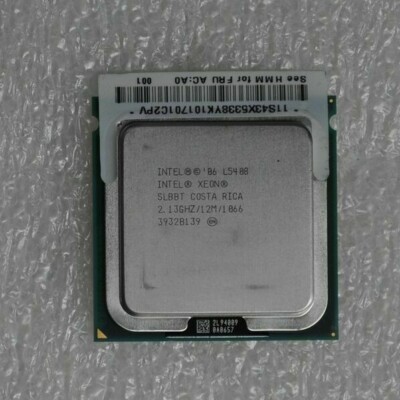 Intel Xeon L5408 Quad Core 2.13GHz 1066MHz 12MB L2 Cache Socket LGA771 SLBBT