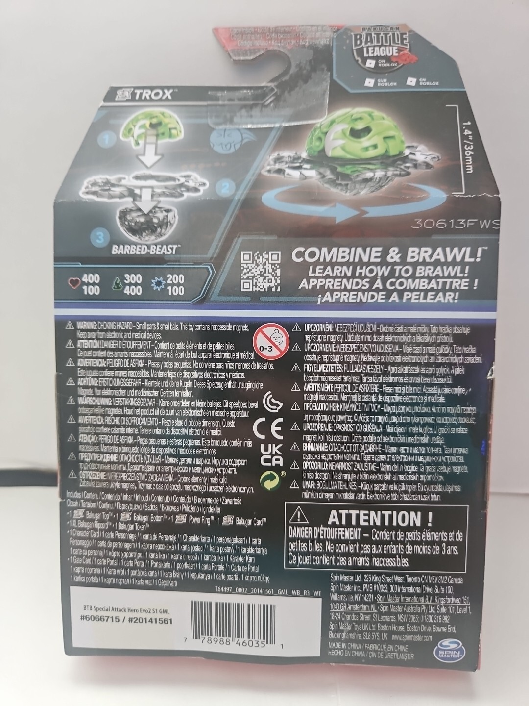 Bakugan. Special Attack TROX New And Sealed image 3