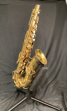 VINTAGE 1920'S BUESCHER TRUE TONE LOW PITCH ALTO SAXOPHONE CASE FOR PARTS 