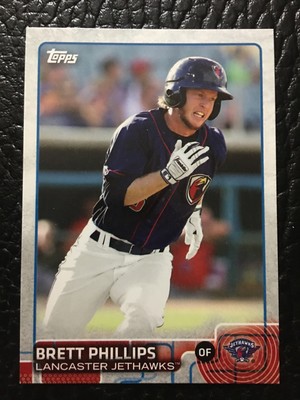 2015 Topps Pro Debut Brett Phillips Rookie RC #43 Tampa ...