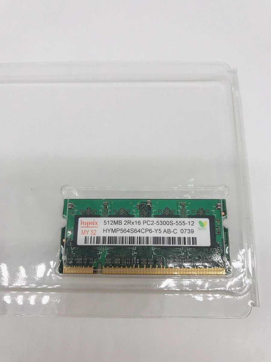 Hynix PC2-5300 DDR2-667 Computer Memory (RAM) 512 MB Capacity per