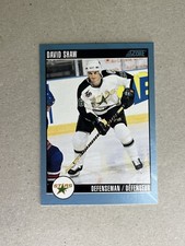 1992-93 Score Canadian Hockey #183 David Shaw