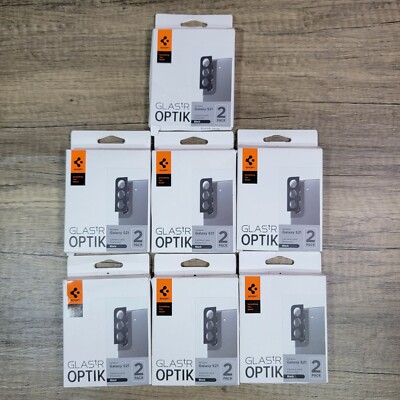 Spigen Galaxy S21 Camera Lens Protector Black Lot 14Pcs