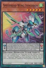 1X NM Speedroid Wing Synchron - SUDA-EN007 - Super Rare 1st Edition
