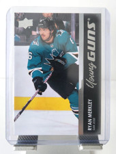 2021-22 UD Extented Young Guns Ryan Merkley #710 San Jose Sharks RC rookie card. rookie card picture