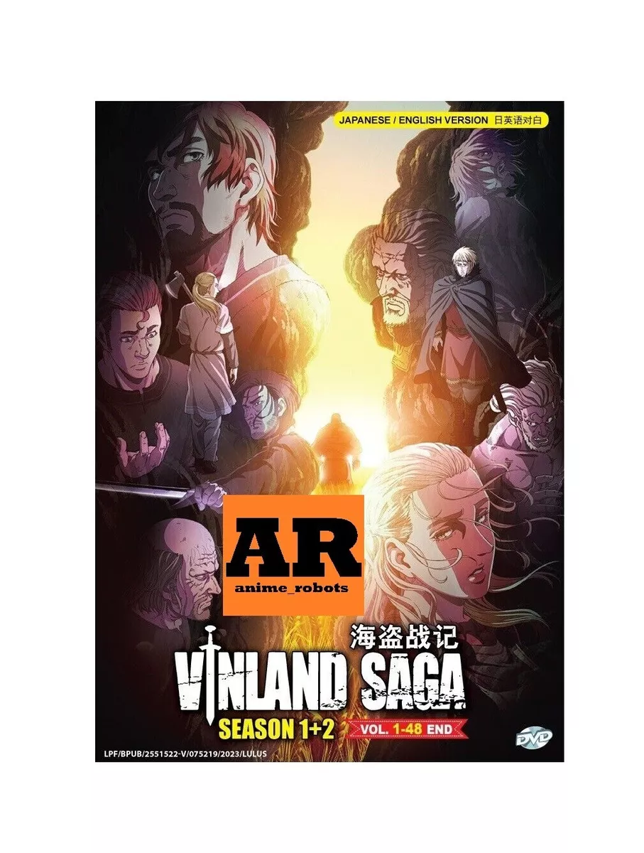 ANIME DVD Vinland Saga Season 1-2 Vol.1-48 End English Dubbed + Free  Shipping