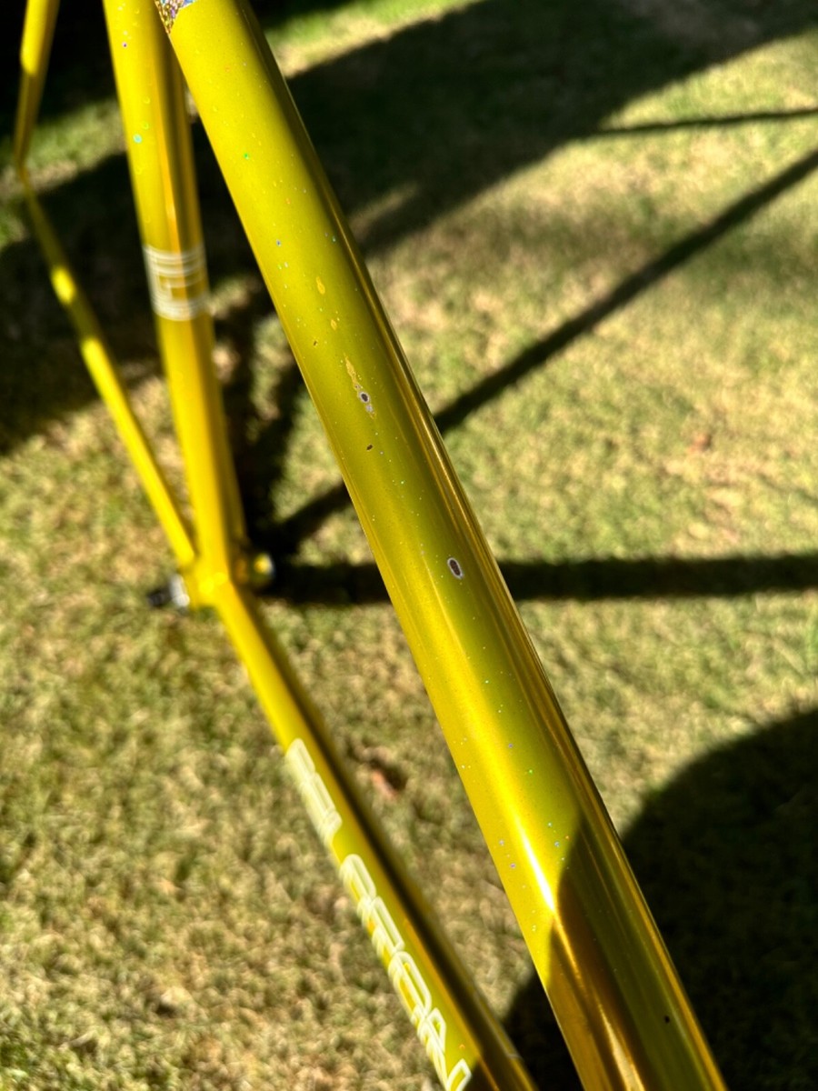 NJS APPROVED Stamped Fixed Gear PELOTON Track Bike Steel Frame Set