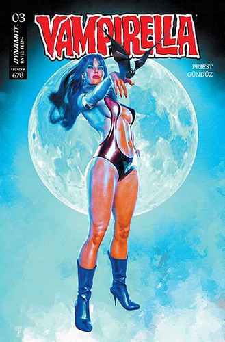 🪦 VAMPIRELLA (2025) #3 CVR W FOC BONUS MARK SPEARS MOON ORIG 🌟FOLIE🌟 *7.09.25