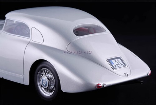 for Bos-Models for Mercedes for Benz for 504 K Stromlienwagen silver 1:18 Model - Picture 7 of 9