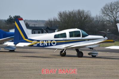 PHOTO  AEROPLANE GRUMMAN AG-5B TIGER 'G-ENTO' C/N AG5B-10166 BUILT 1993 NORTH WE