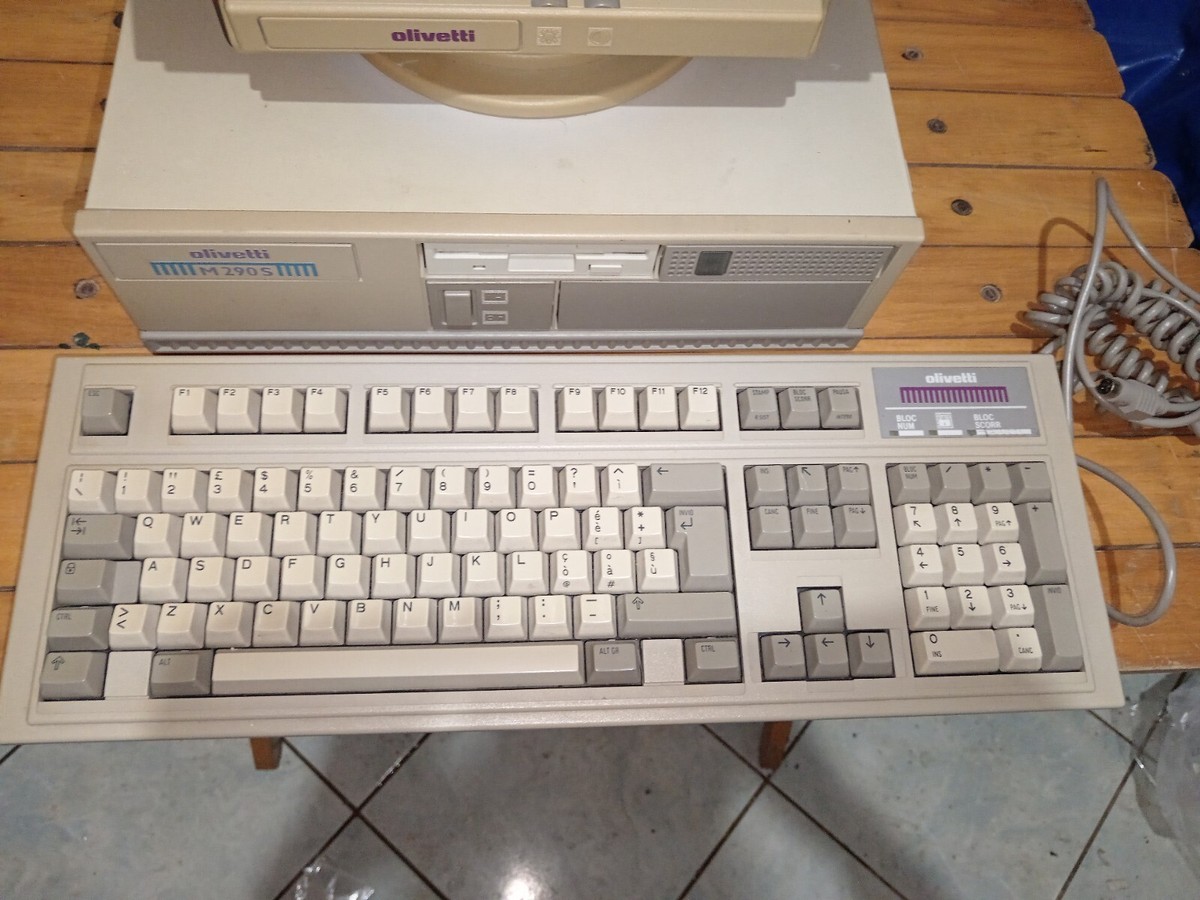 Clavier PC Vintage Olivetti ANK 25-102 / 26-102 - 102 Touches - Neuf En Boîte (jamais Utilisé)