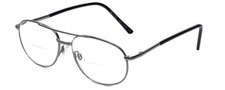 Calabria 1110CB Metal Pilot Bi-Focal Reading Glasses 17 Colors Powers Choose