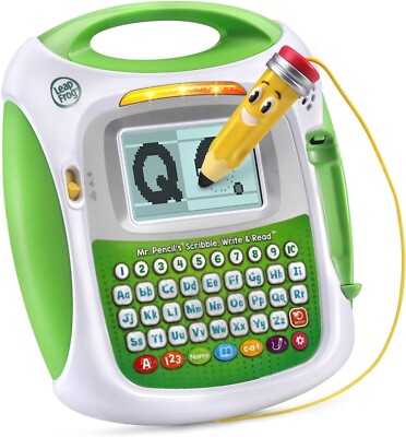 LeapFrog Mr Pencil's Scribble Write and Read, Green DAMAGED BOX