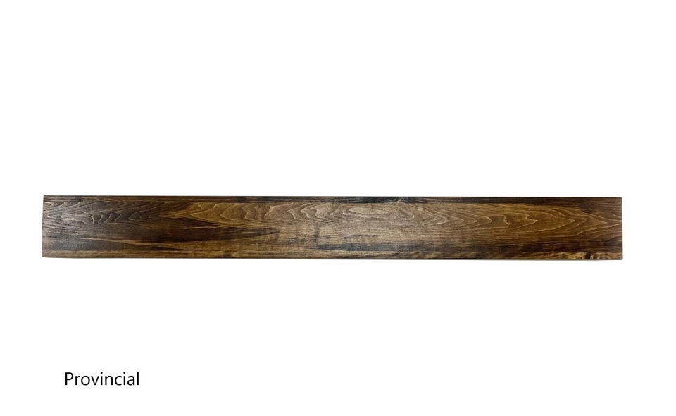 8英寸深梁木架漂浮乡村壁炉地幔壁炉U选择尺寸 — 第 2/4 张图片