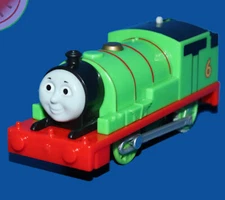 Motorized PERCY TRAIN Thomas and Friends Tank Engine TrackMaster 2013 Mattel
