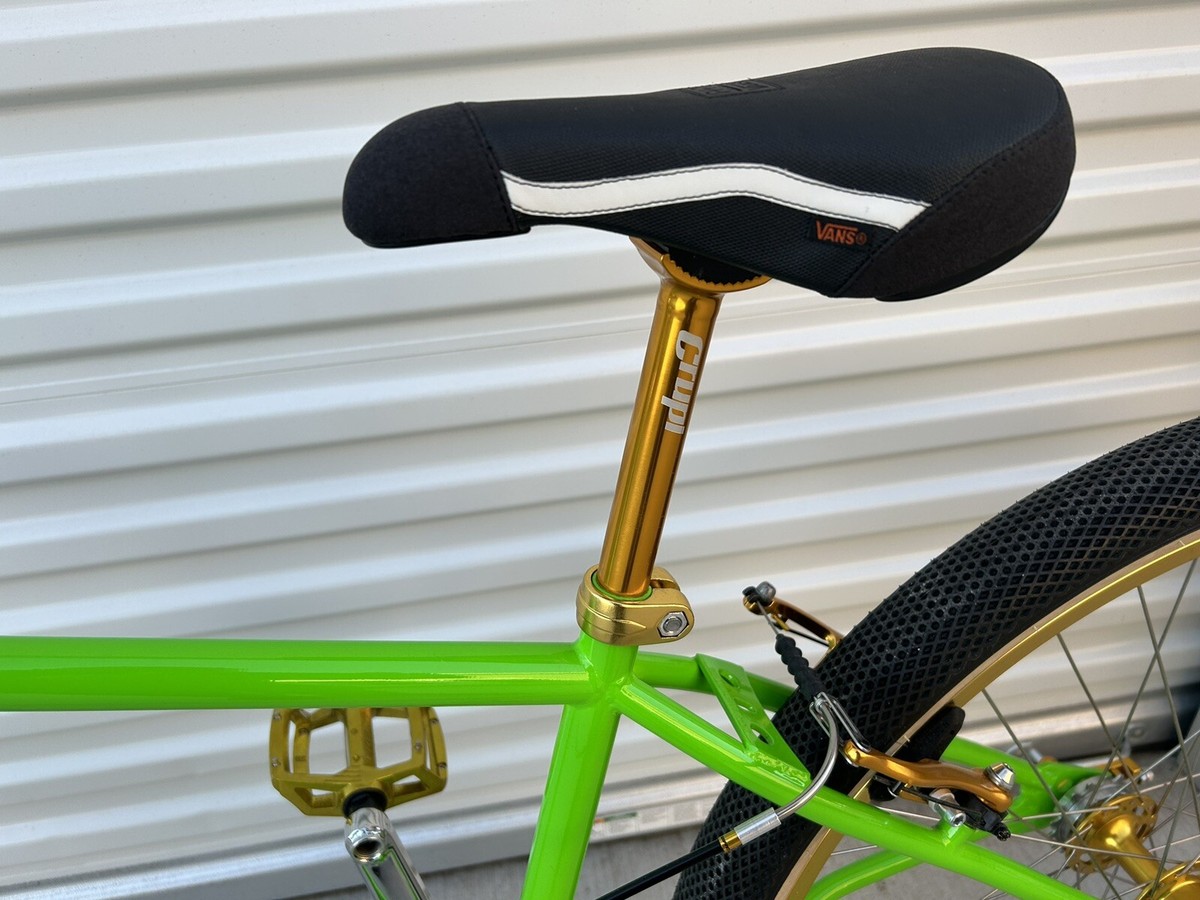 Kuwahara Survivor 26” BMX Cruiser Retro Lime Green Upgraded New | eBay