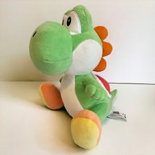 Little Buddy Nintendo Super Mario Yoshi Plush Stuffed Toy Green Red Shell 10"