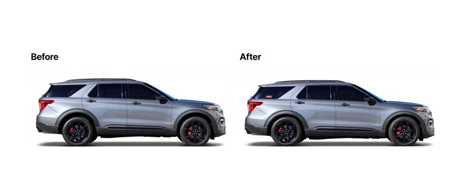 2020-2025 FORD EXPLORER ST 3.0L TURBO AWD EIBACH PRO-KIT LOWERING DROP SPRINGS - Image 2 of 4