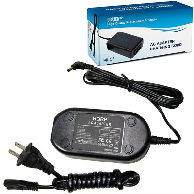 HQRP AC Power Adapter Charger for Canon FS20 FS21 FS22 FS30 FS31 FS200 FS300