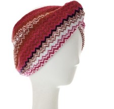 MISSONI Chevron Knotted Headband $285 MSRP MA...