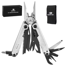 MOSSY OAK Multitool, 20-in-1 Stainless Steel Multi Tool Pliers Self-locking NEW